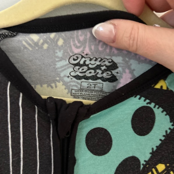 Bamboo 2T Colorful Patchwork Onesie - Picture 2 of 2